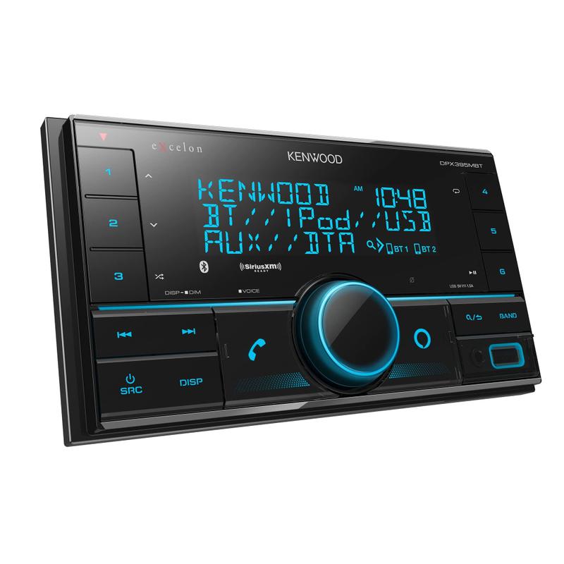Receptor estéreo para carro Kenwood DPX395MBT Double DIN Bluetooth